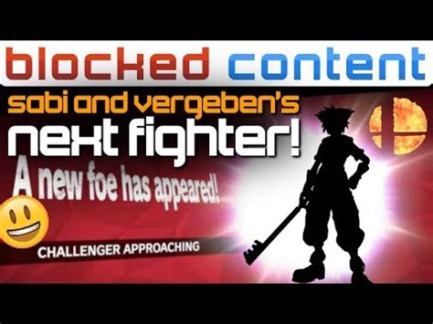 vergeben hints at next smash fighter : .